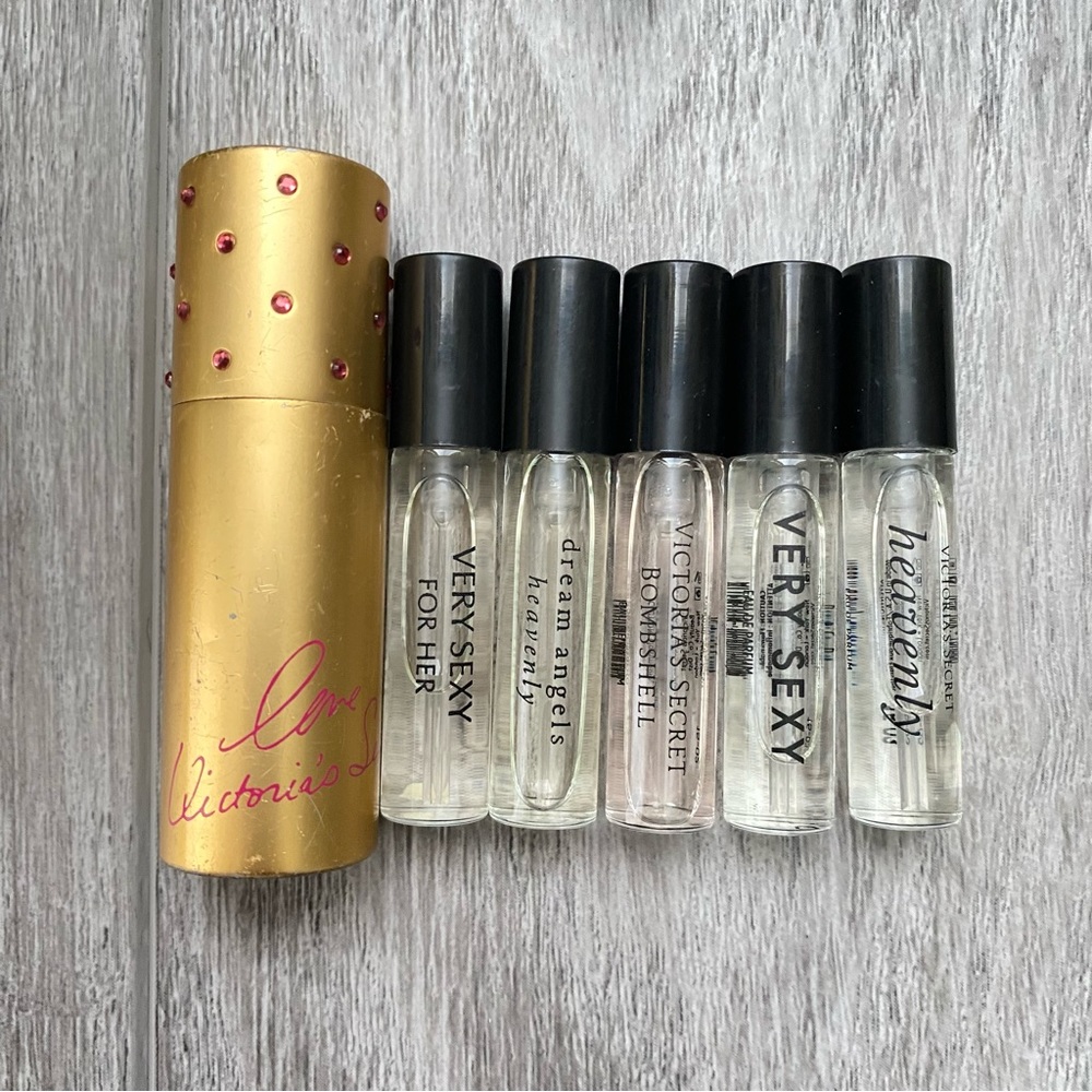 Victoria's Secret Perfume sampler with travel case